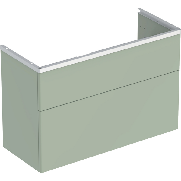 Allaskaappi IDO Glow Square NCS kahdella laatikolla