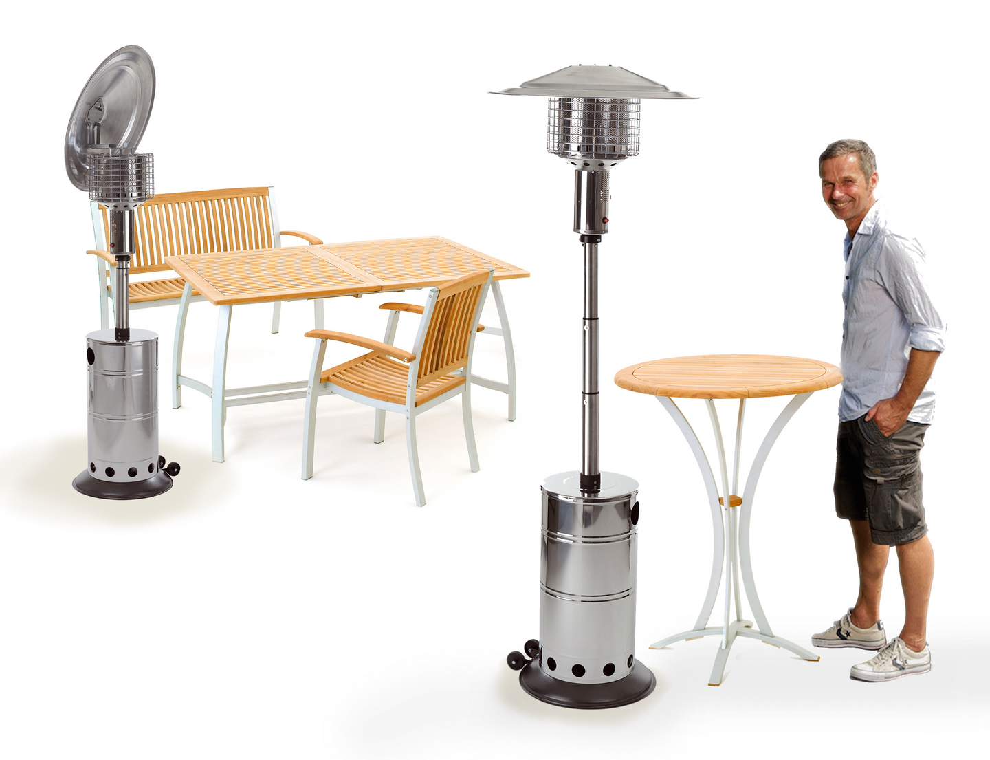 Terassilämmitin GrillChef Sirius kaasukäyttöinen