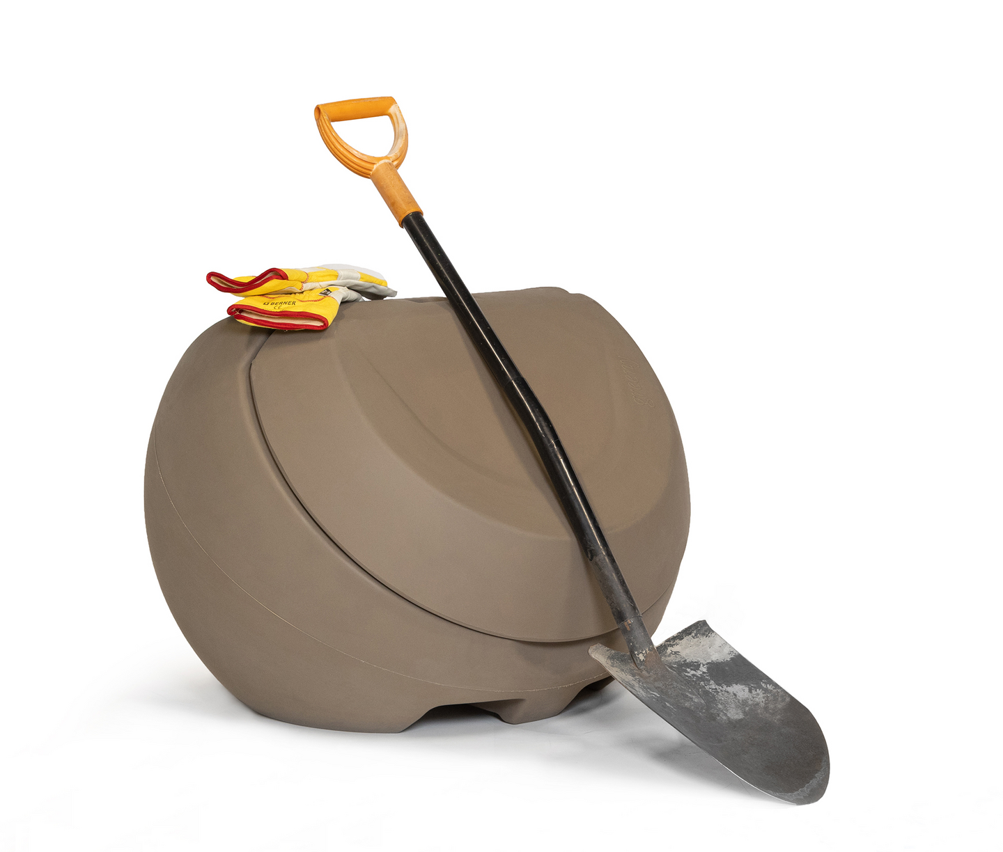 Hiekoitusastia Inora 120l ruskea