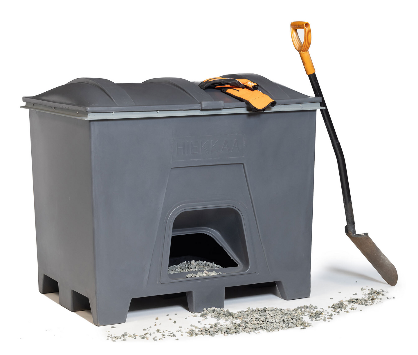 Hiekoitusastia Inora 600l harmaa