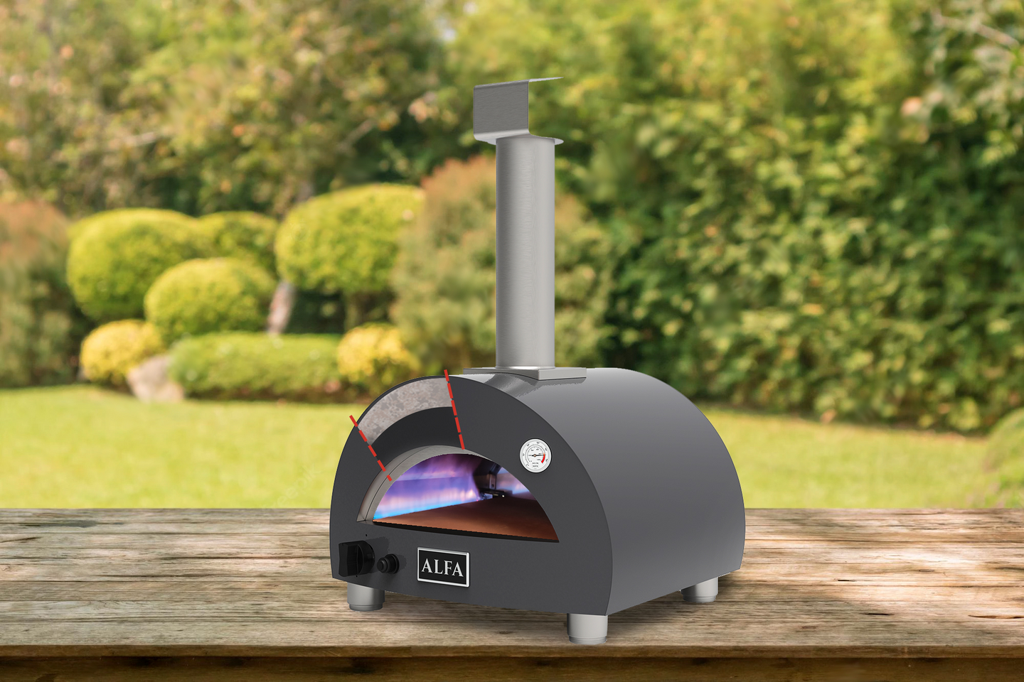 Pizzauuni Alfa Forni Portable