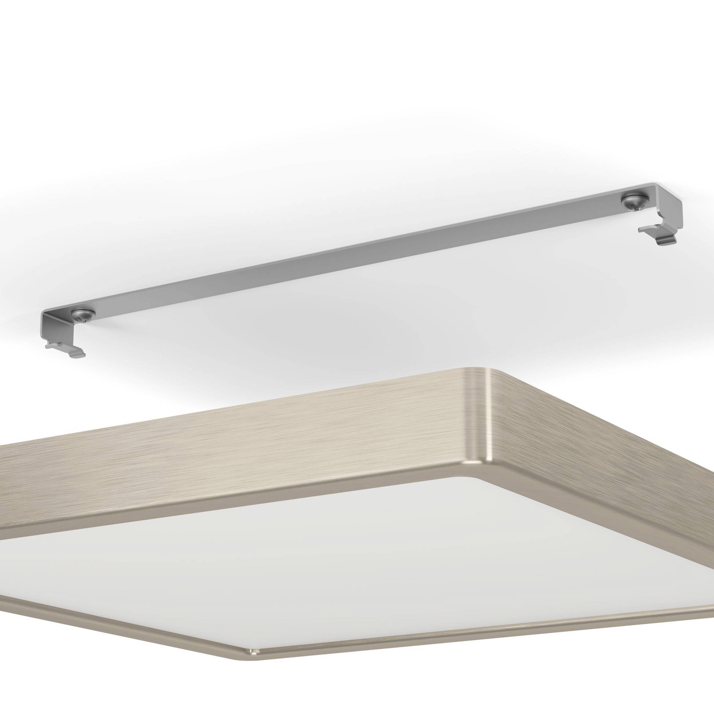 Plafondi EGLO Fueva 5 led 20,5W 28,5x28,5cm mattanikkeli/valkoinen