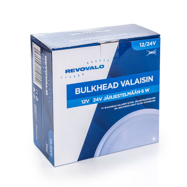 Bulkhead-valaisin Revovalo PV-Offgrid 12 V