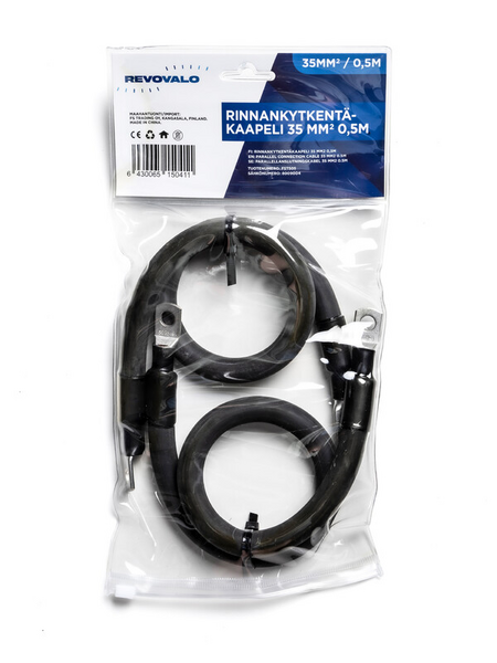 Rinnankytkentäkaapeli Revovalo PV-Offgrid 35mm 0,4m