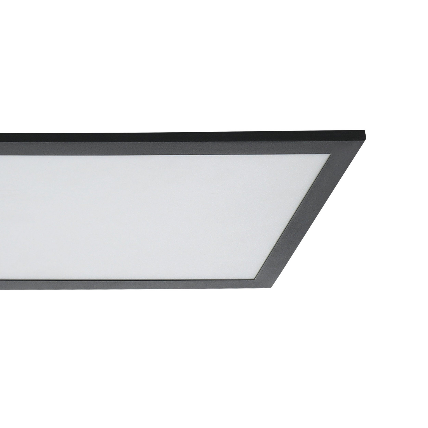Plafondi EGLO Bordonara led 35W 119,5x29,5cm musta/valkoinen