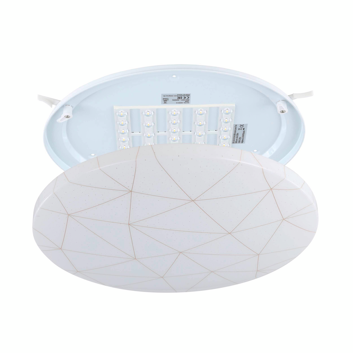 Plafondi EGLO Rende led 19,5W 38cm valkoinen/kulta