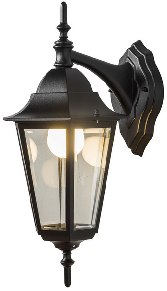 Ulkoseinävalaisin Airam Kartano PR-Y-U E27 musta