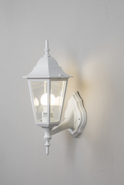 Ulkoseinävalaisin Airam Kartano PR-A-U E27 valkoinen