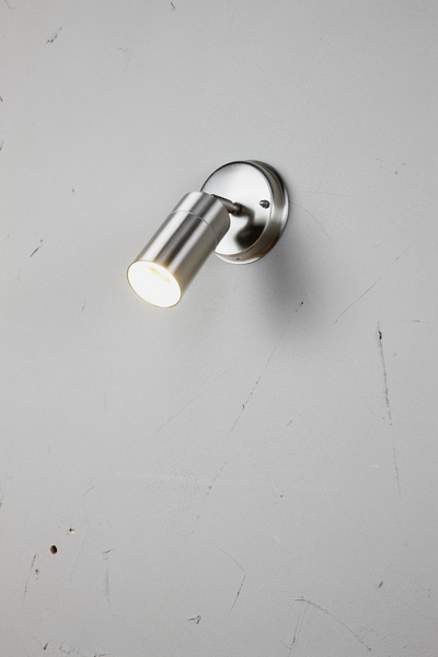 Ulkoseinävalaisin Airam Alppila 2S GU10 35W ruostumaton teräs