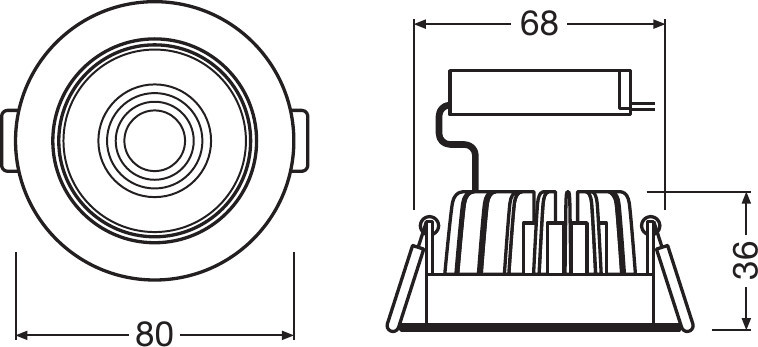 Alasvalo LEDVANCE Spot Led Adjust 4,5W/3000K