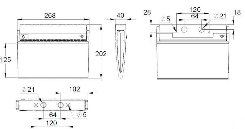 Opastevalaisin Teknoware 90 230v