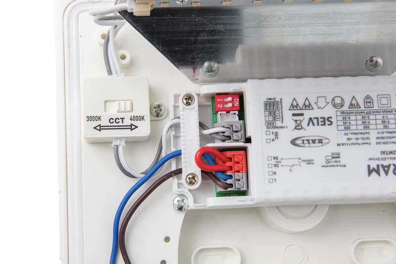 Ulkoseinävalaisin Airam Vino Duo 19W 830/840 PCO musta