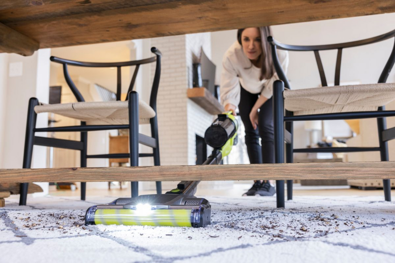 Varsi-imuri Ryobi RSV18X-0 18V ONE+ BL hiiliharjaton moottori, ei akkua mukana