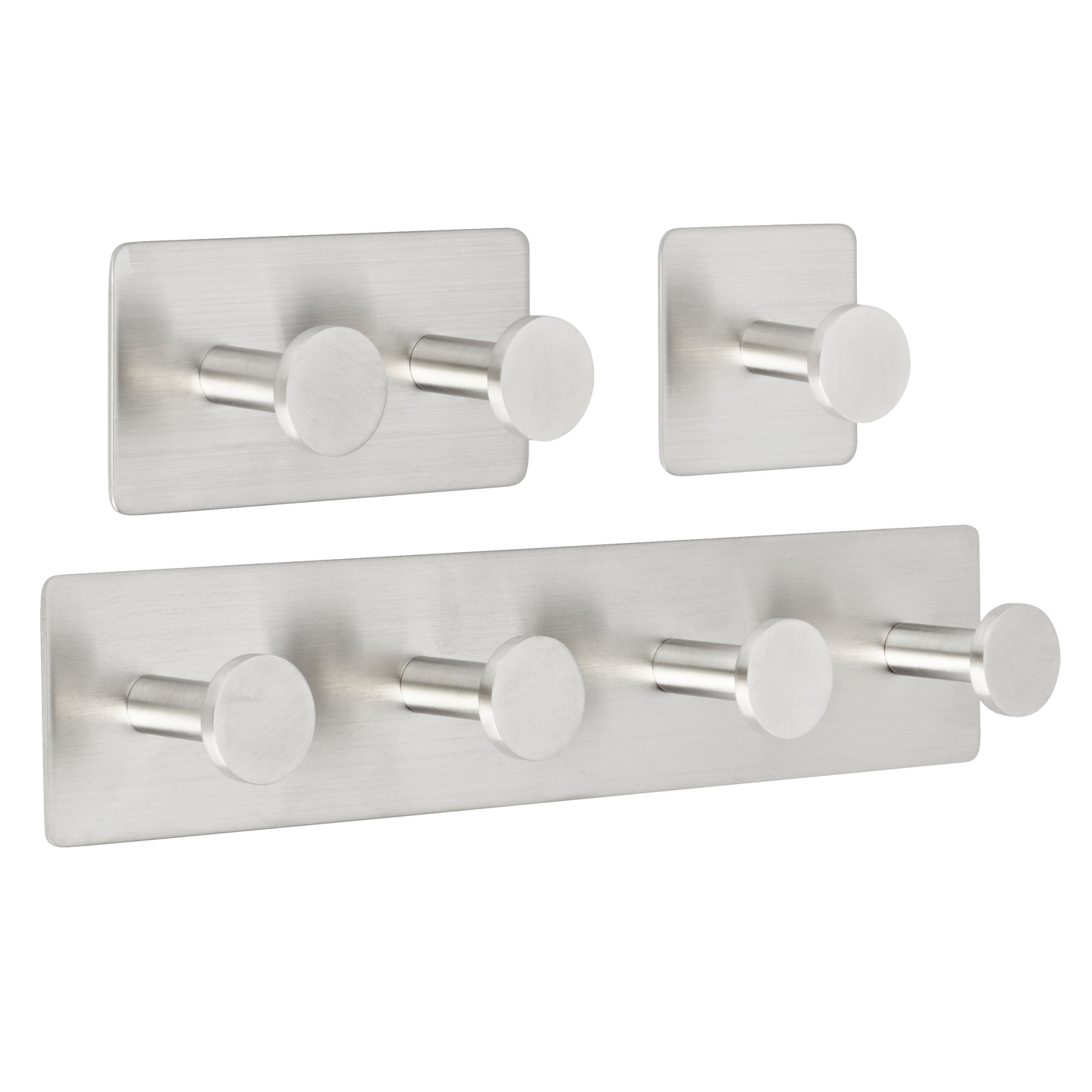 Tarrakoukku Cello Dot 1 koukku ruostumaton teräs harjattu