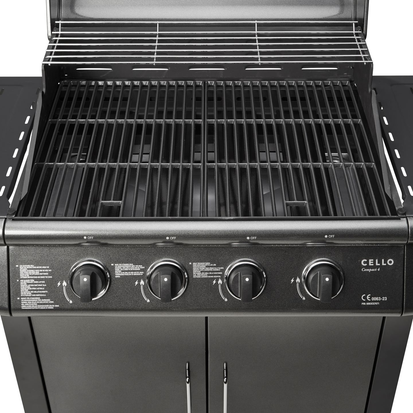 Kaasugrilli Cello Compact 4