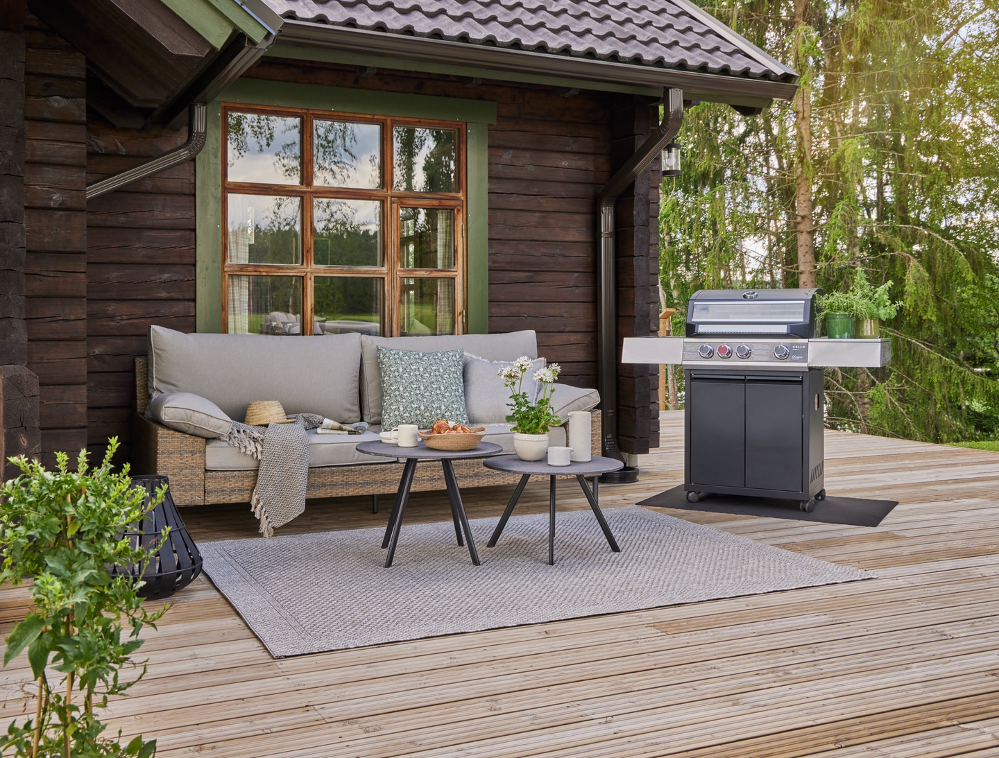 Pöytäsetti Cello Cement