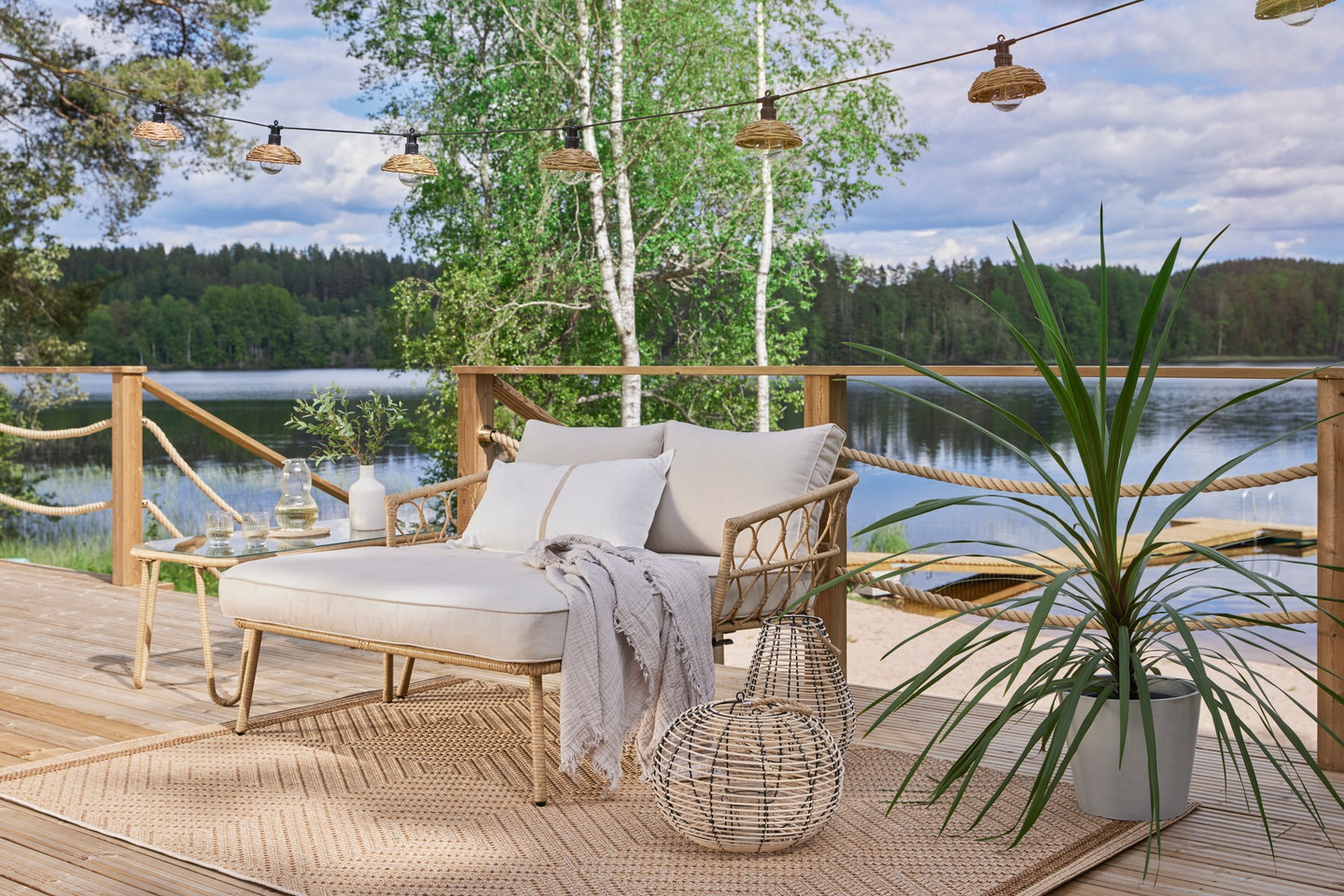 Divaani Cello Bali 128x125x66cm