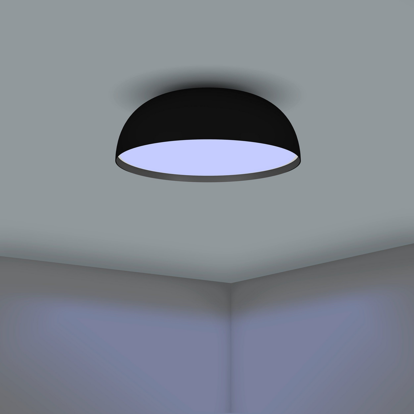 Kattovalaisin EGLO connect.z Tollos-Z led 3x7,5W 40cm musta/valkoinen