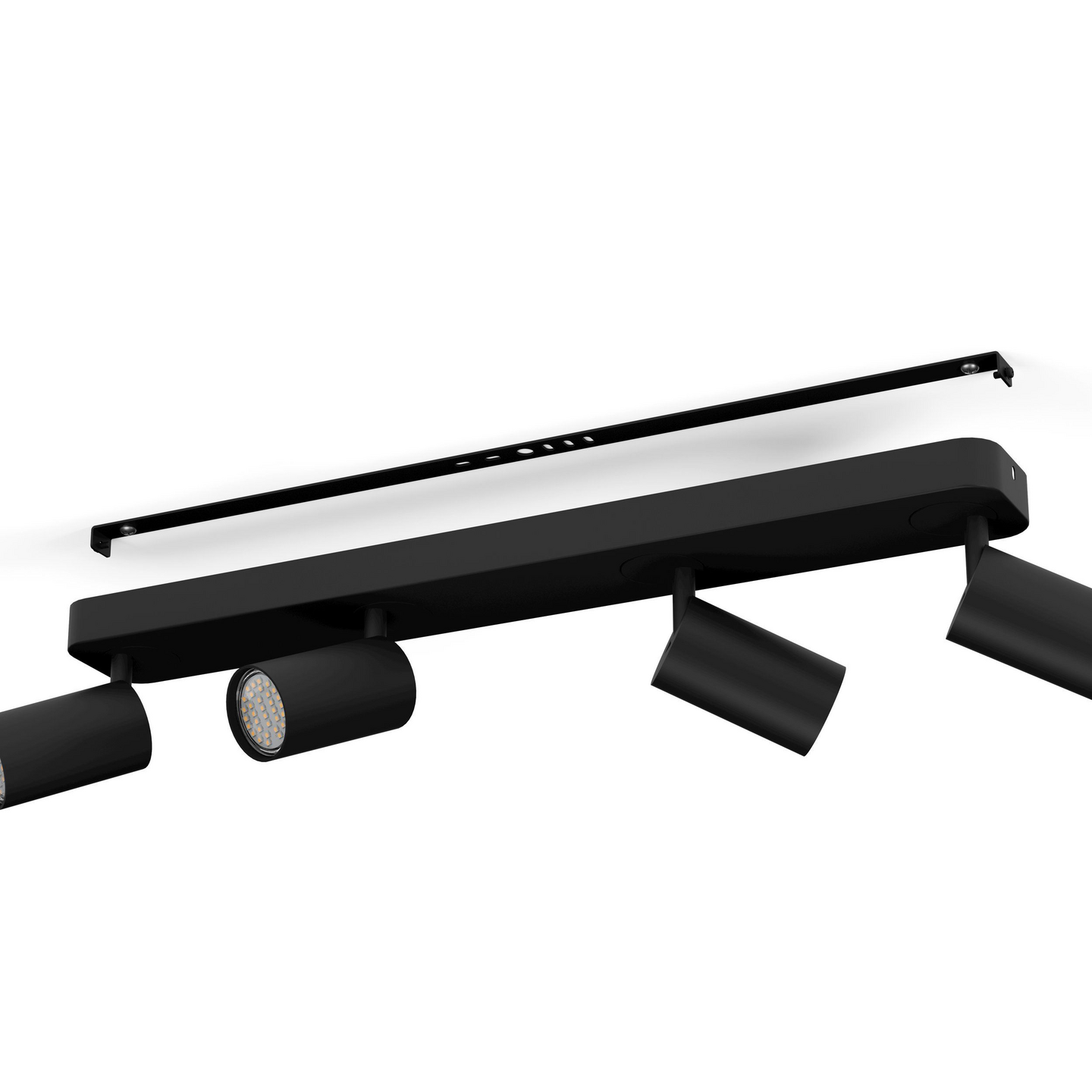 Spottivalaisin EGLO connect.z Telimbela-Z led 4-osainen 4x4,9W 58x8cm musta