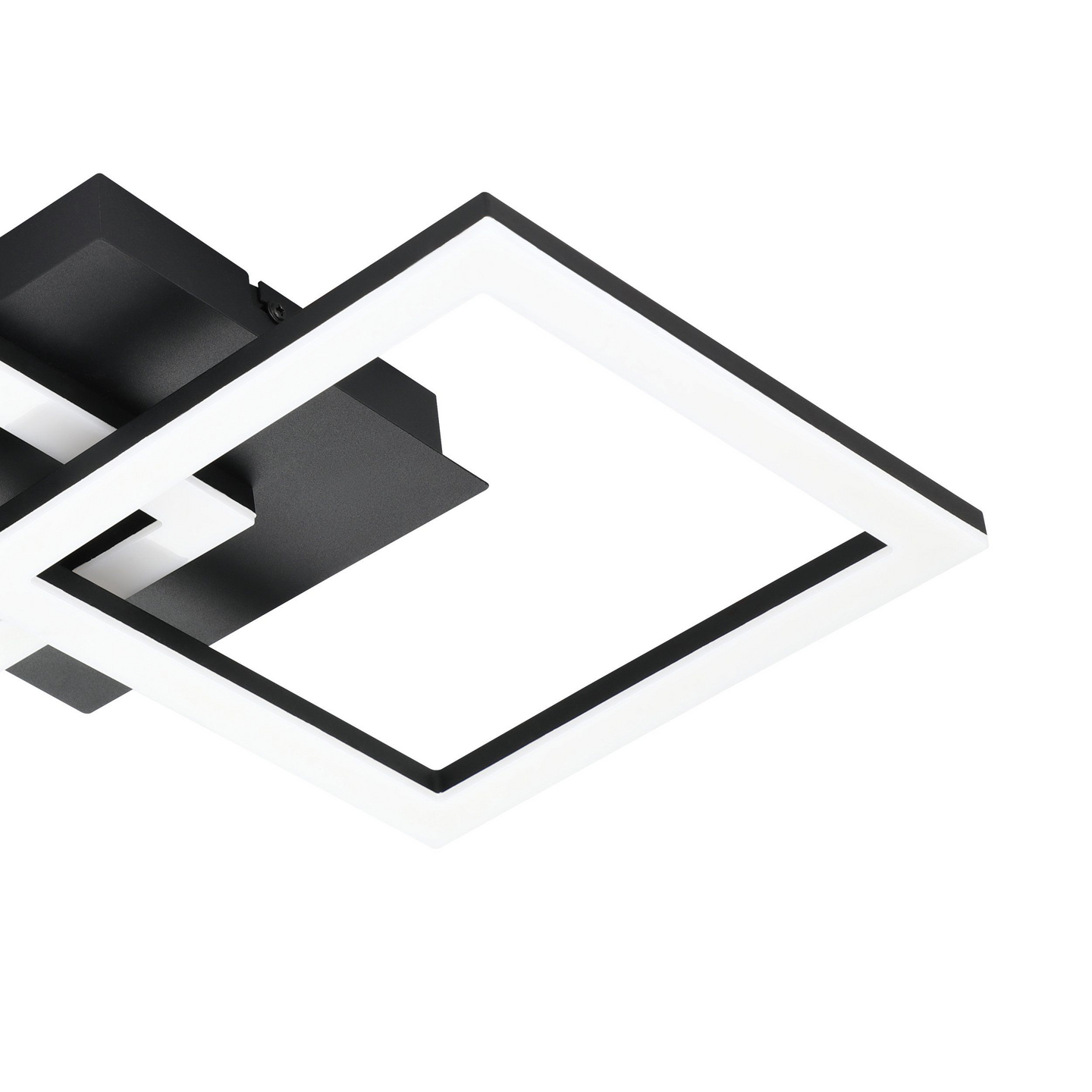 Kattovalaisin EGLO connect.z Paranday-Z led 21,5W 52,5x31cm musta/valkoinen