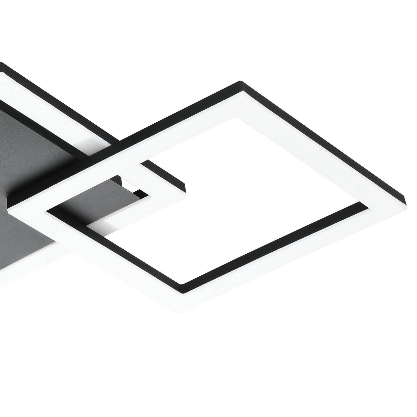 Kattovalaisin EGLO connect.z Paranday-Z led 32,4W 65x31cm musta/valkoinen