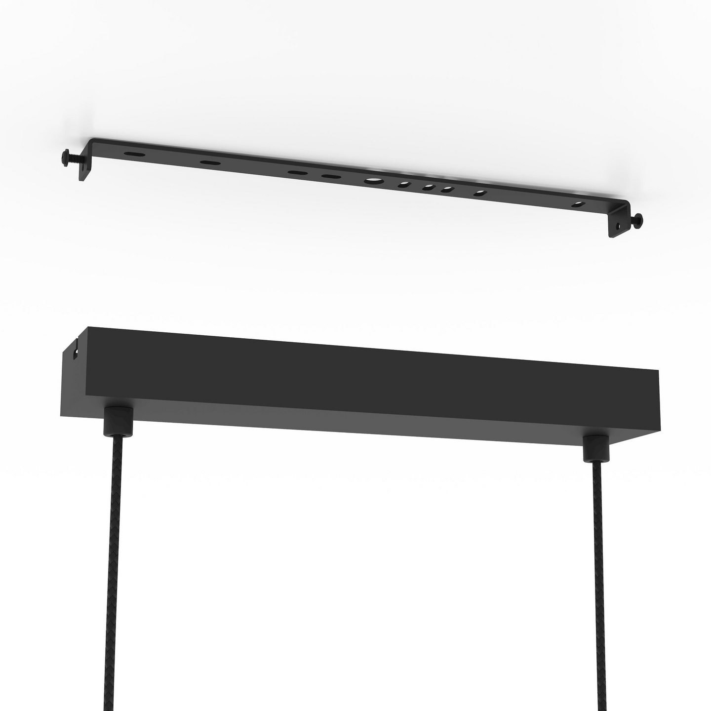 Riippuvalaisin EGLO connect.z Anchorena-Z led 35W 123x5,5cm puu/musta