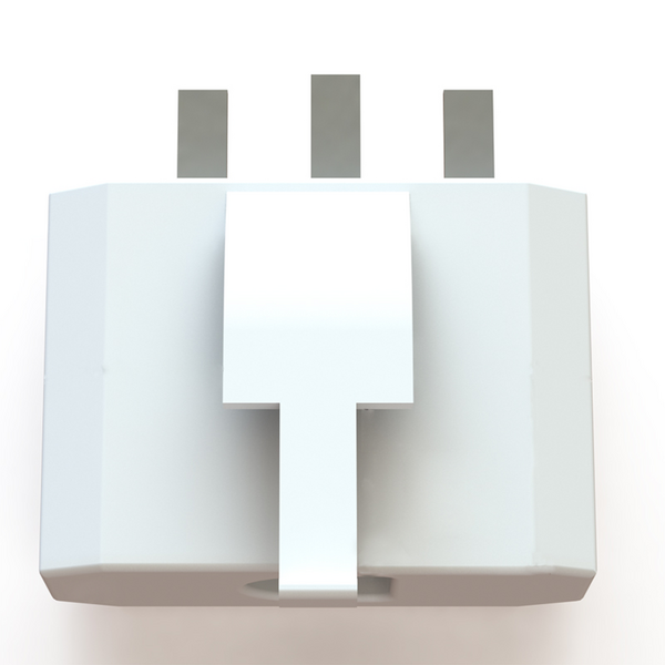 Valaisinpistotulppa OPAL DCL maadoitettu valkoinen