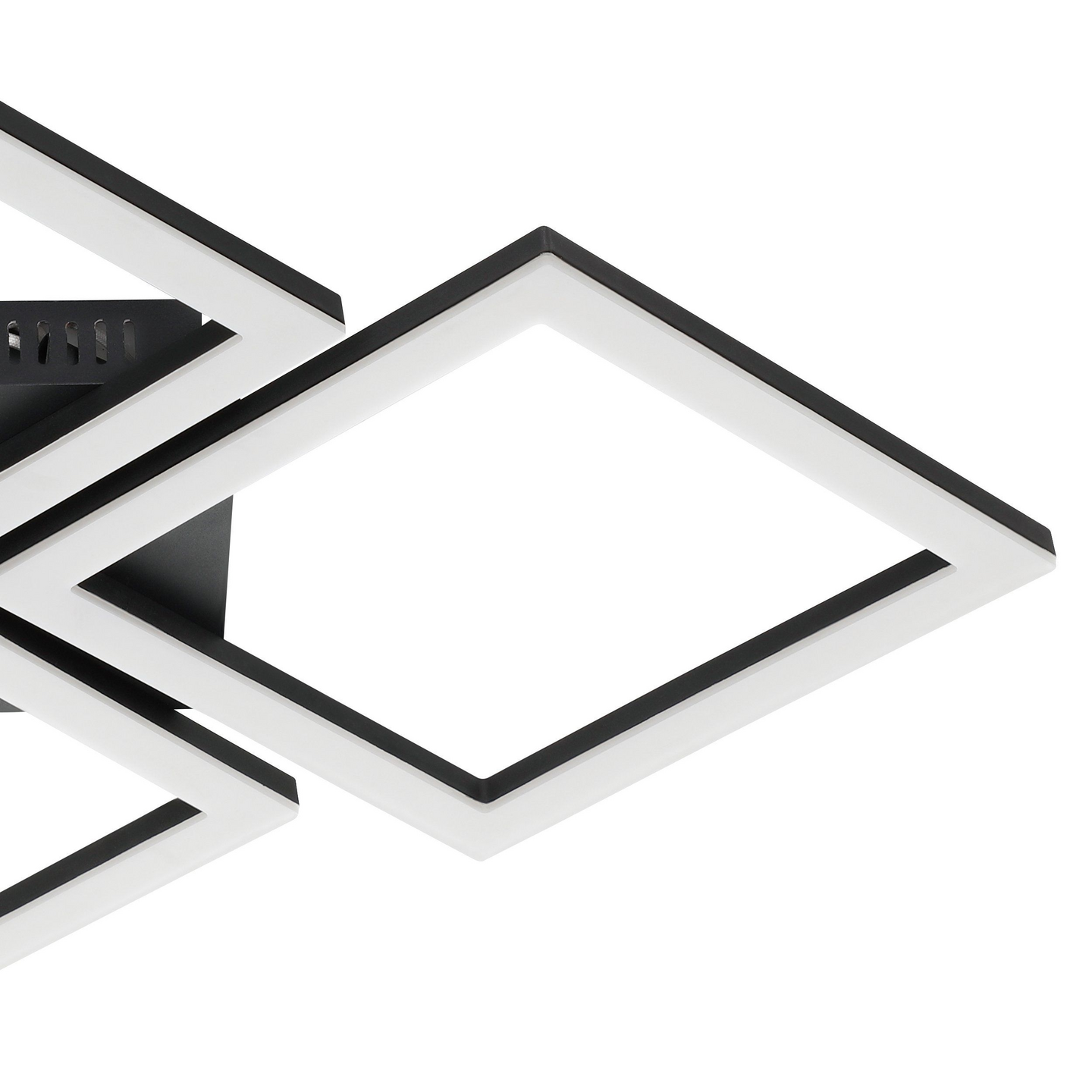 Kattovalaisin EGLO connect.z Paranday-Z led 42W 47x43cm musta/valkoinen