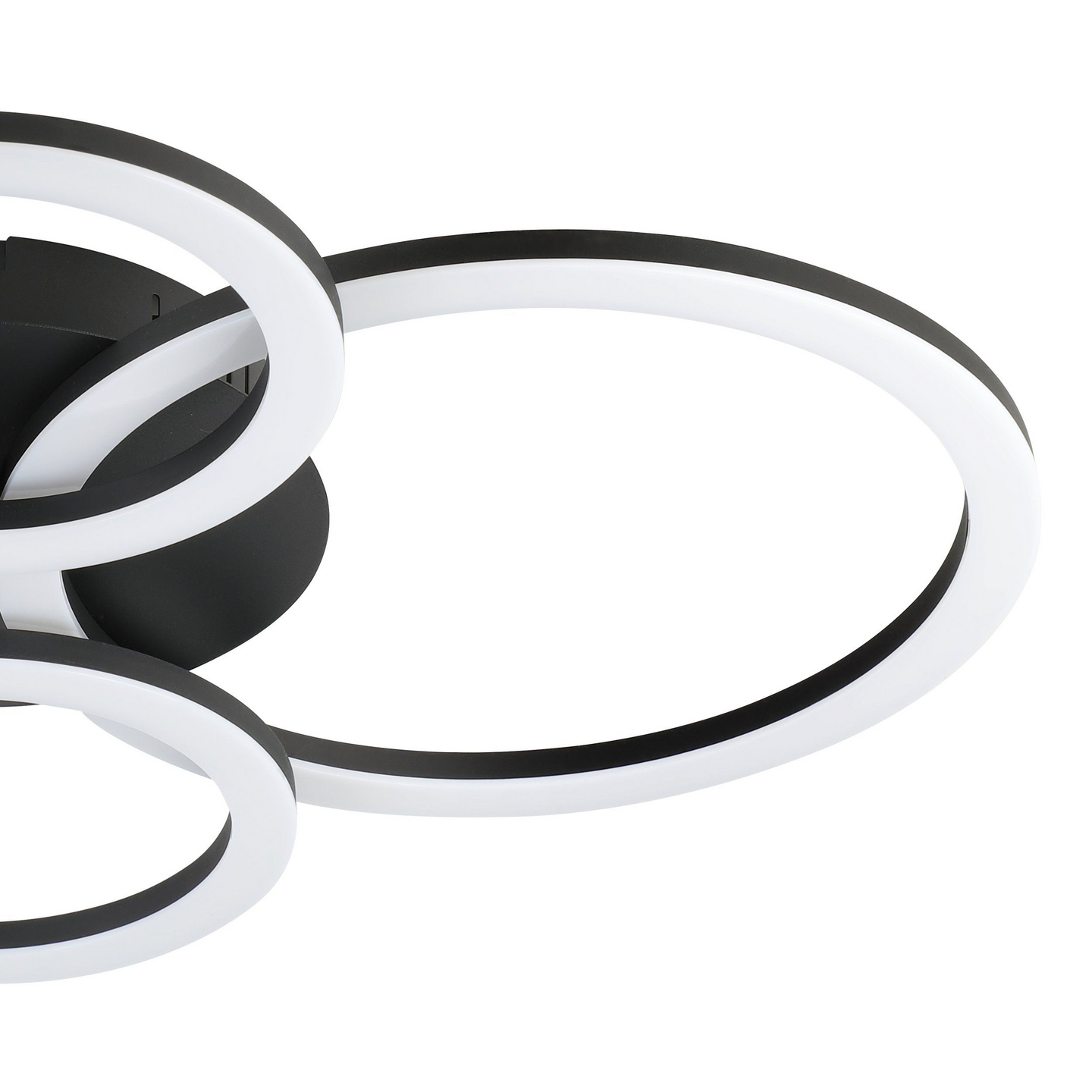 Kattovalaisin EGLO connect.z Parrapos-Z led 41W 65x33cm musta/valkoinen