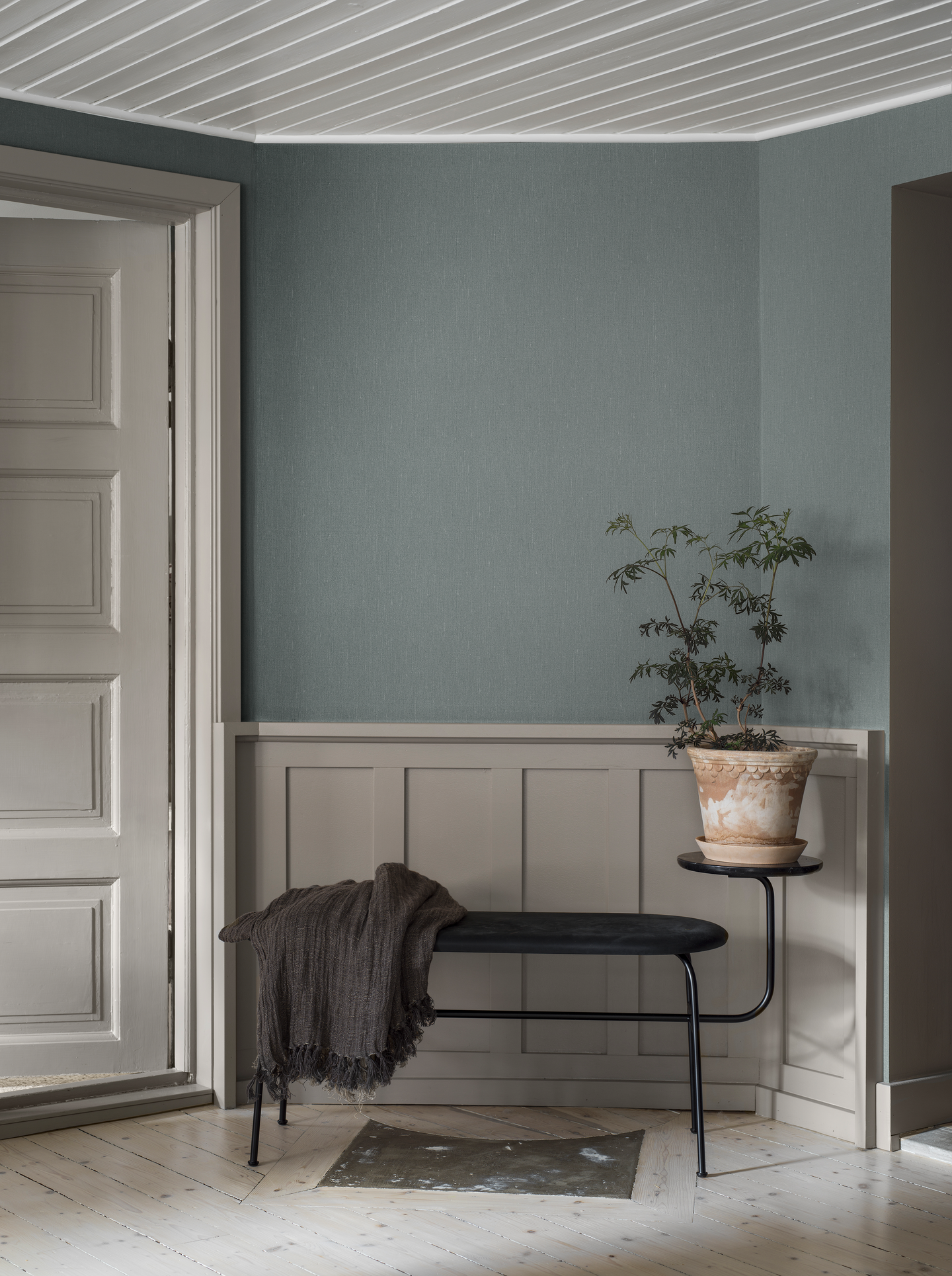 Tapetti Boråstapeter Linen 4330 10,05m kuitu