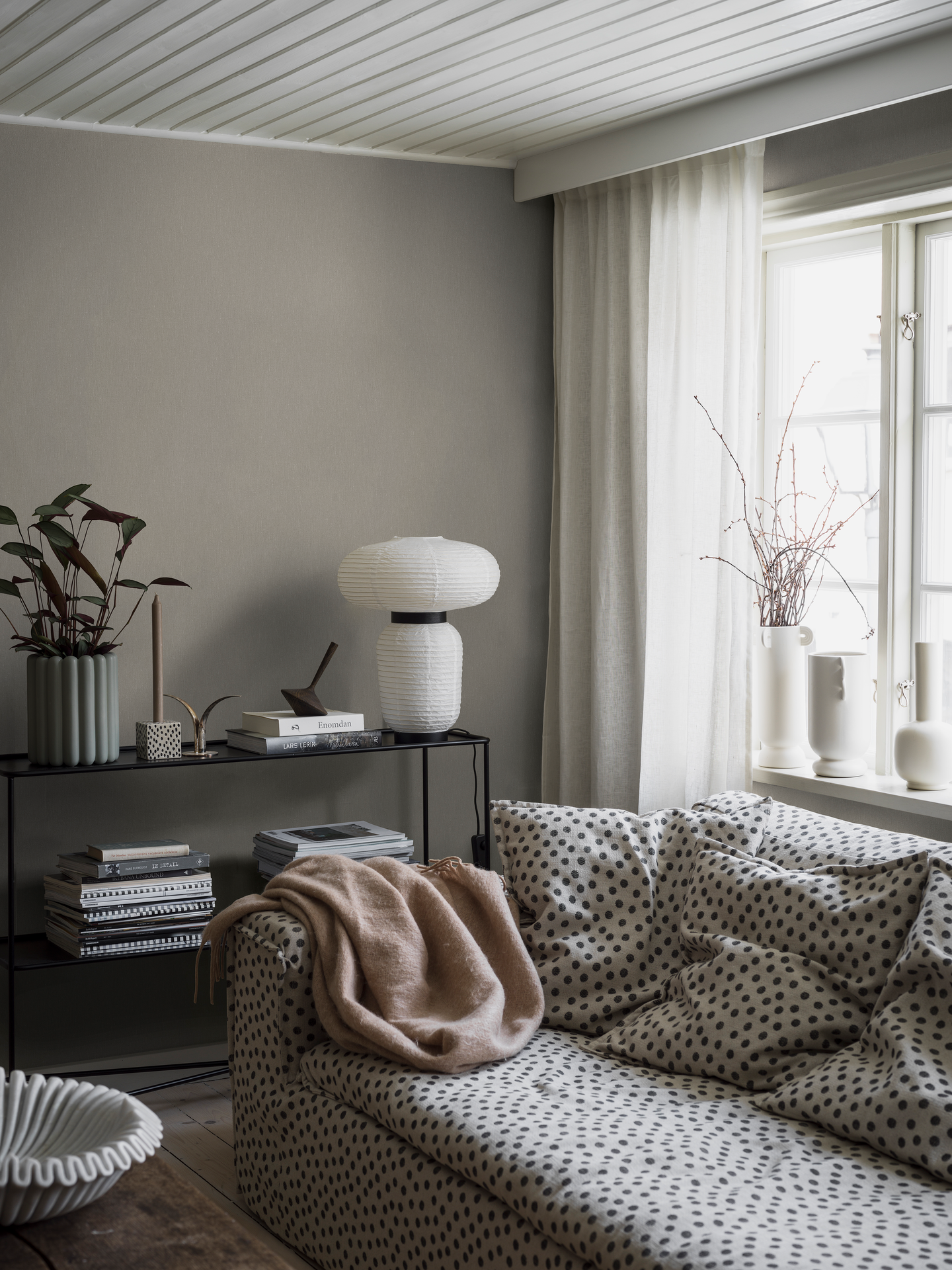 Tapetti Boråstapeter Linen 4313 10,05m kuitu