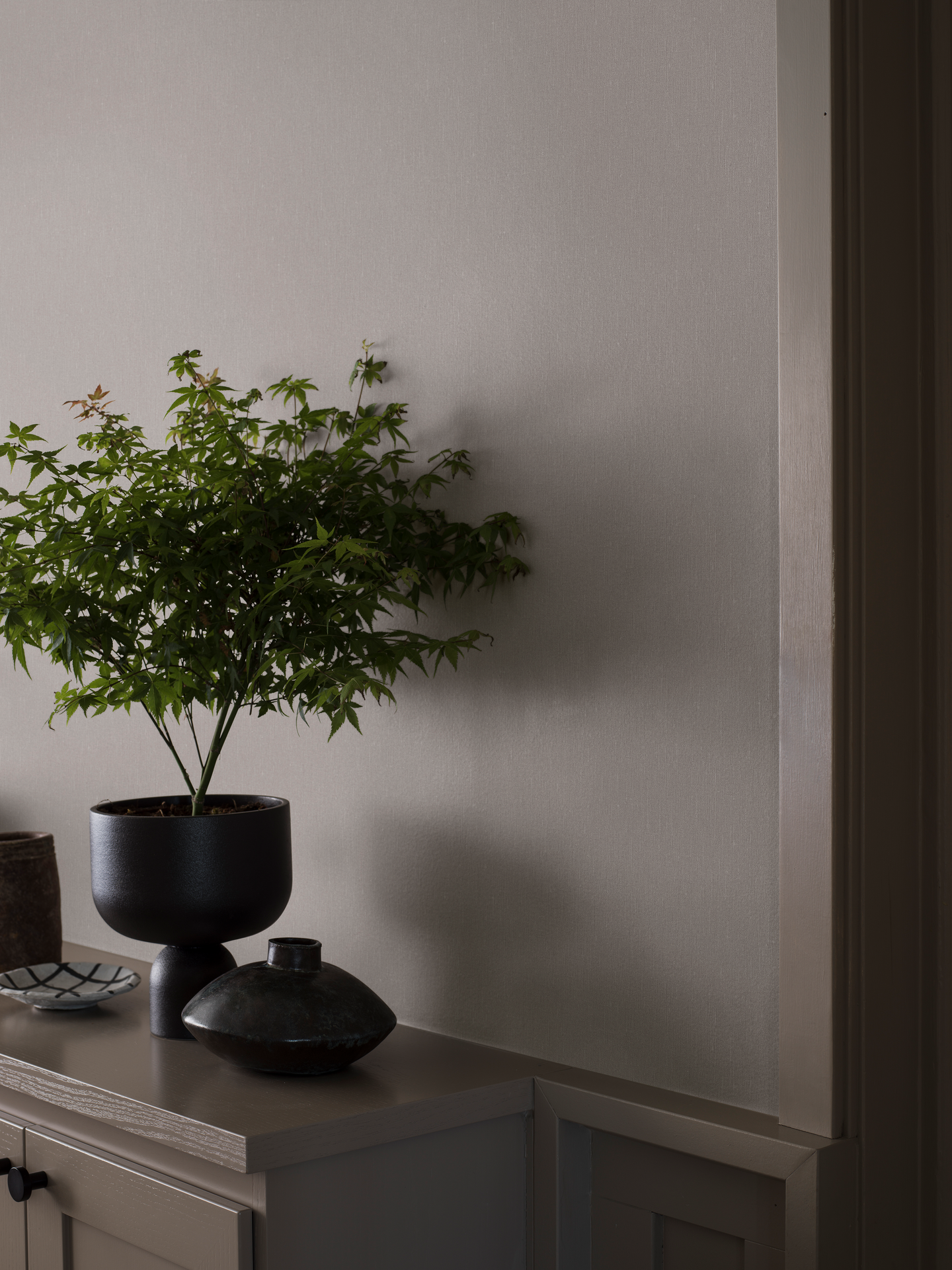 Tapetti Boråstapeter Linen 4327 10,05m kuitu