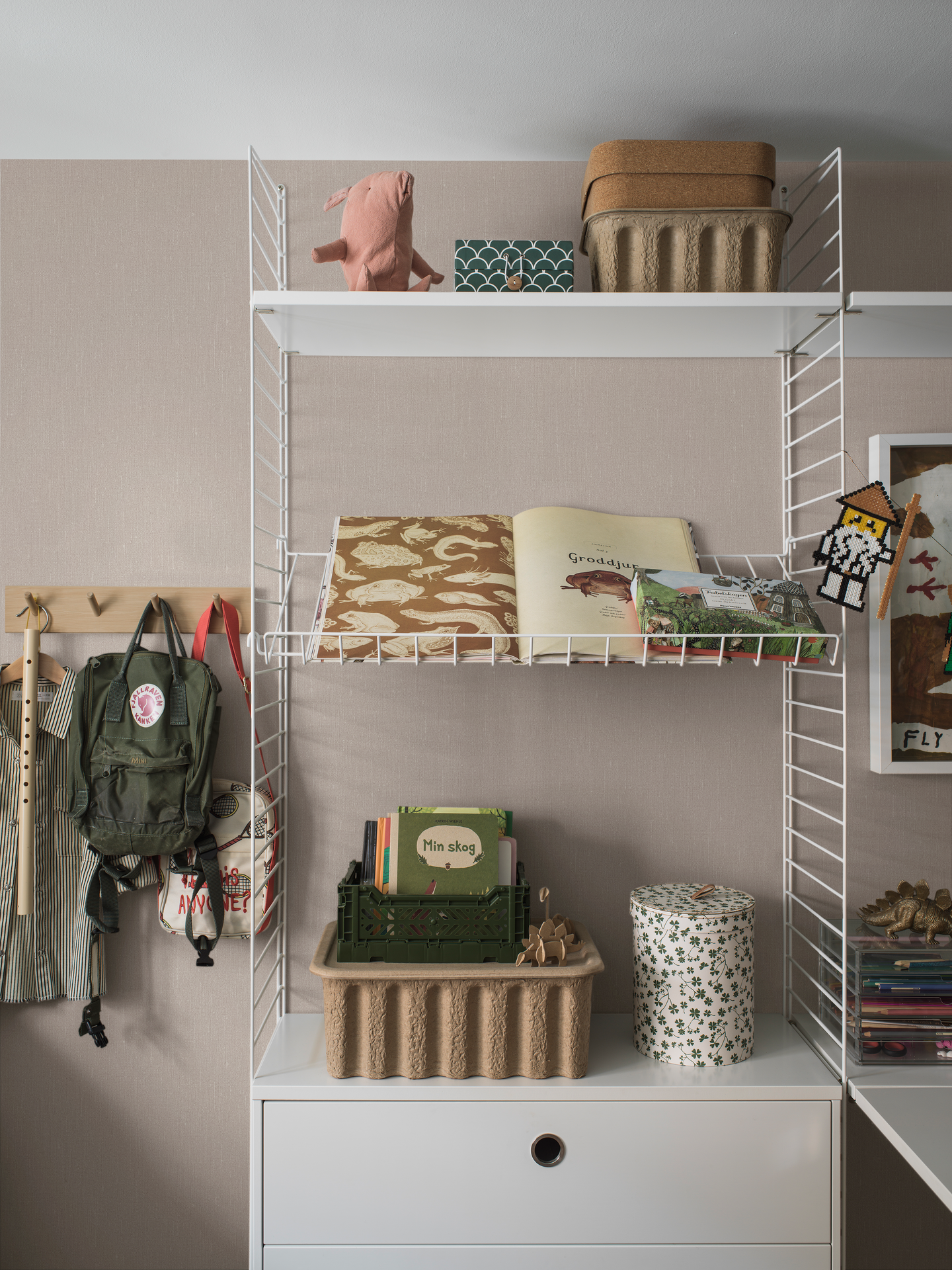 Tapetti Boråstapeter Linen 4326 10,05m kuitu