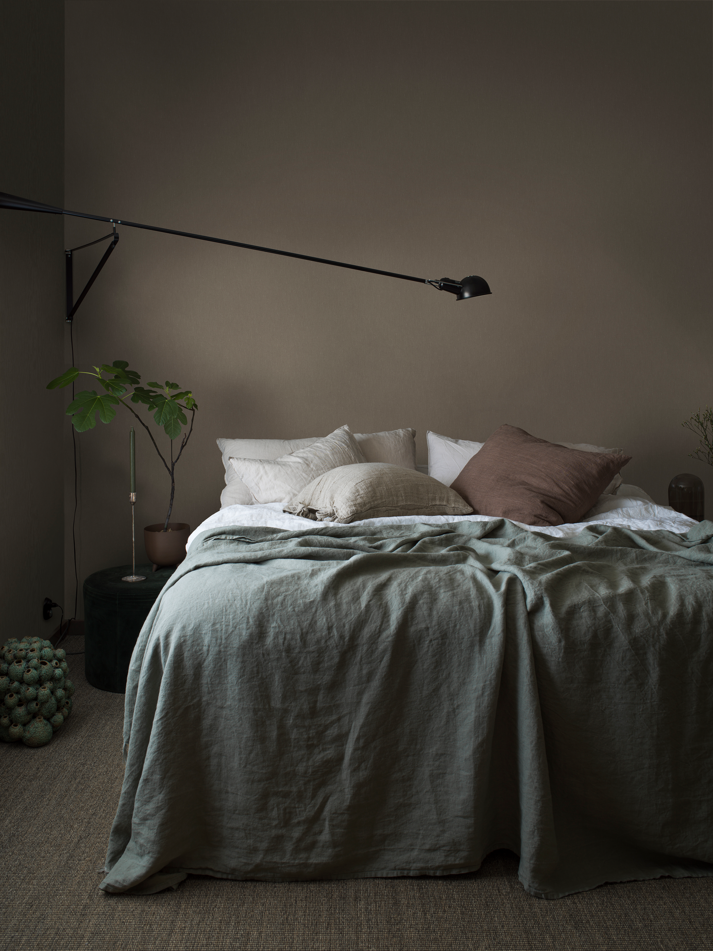 Tapetti Boråstapeter Linen 4316 10,05m kuitu