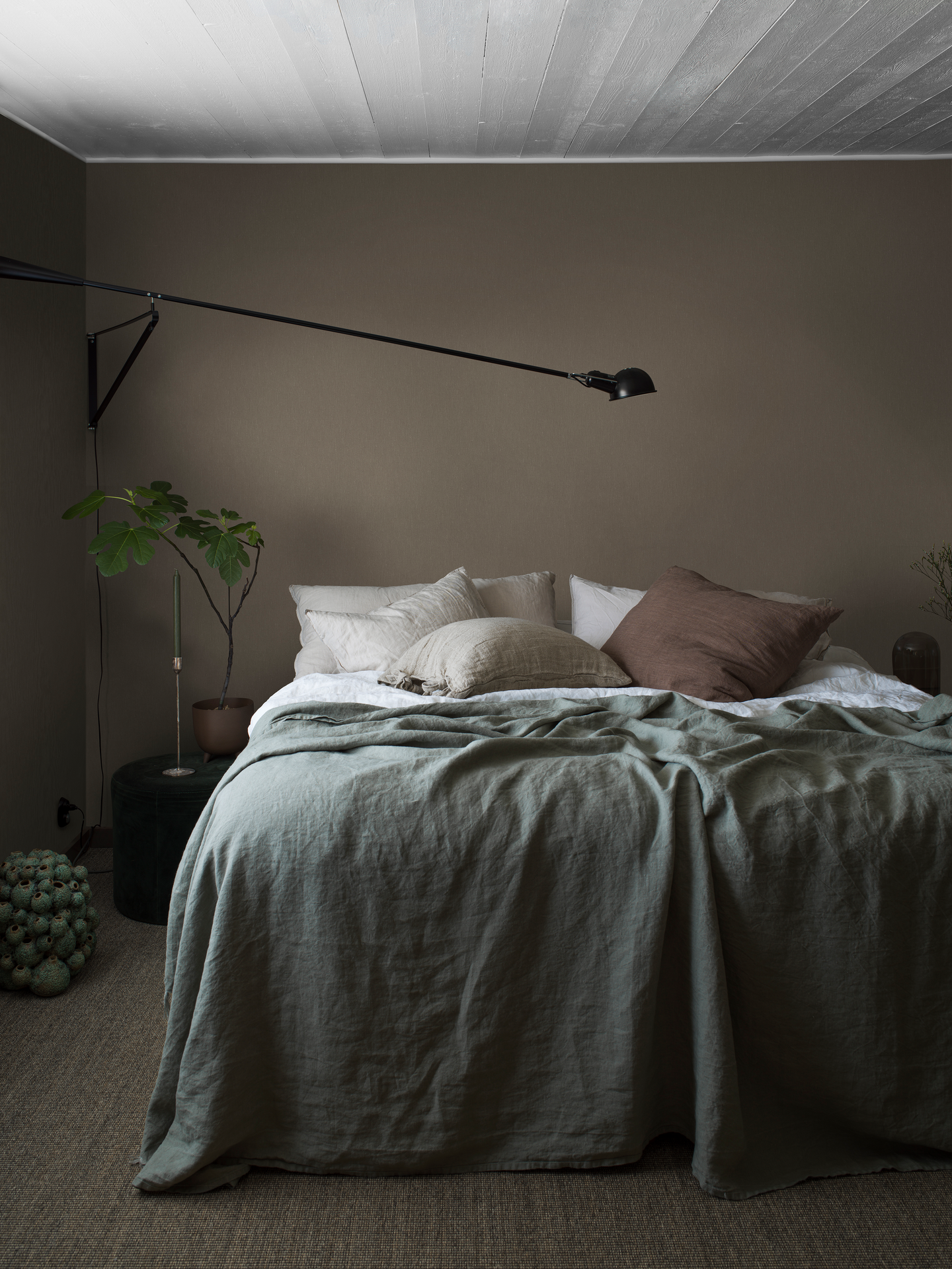 Tapetti Boråstapeter Linen 4316 10,05m kuitu