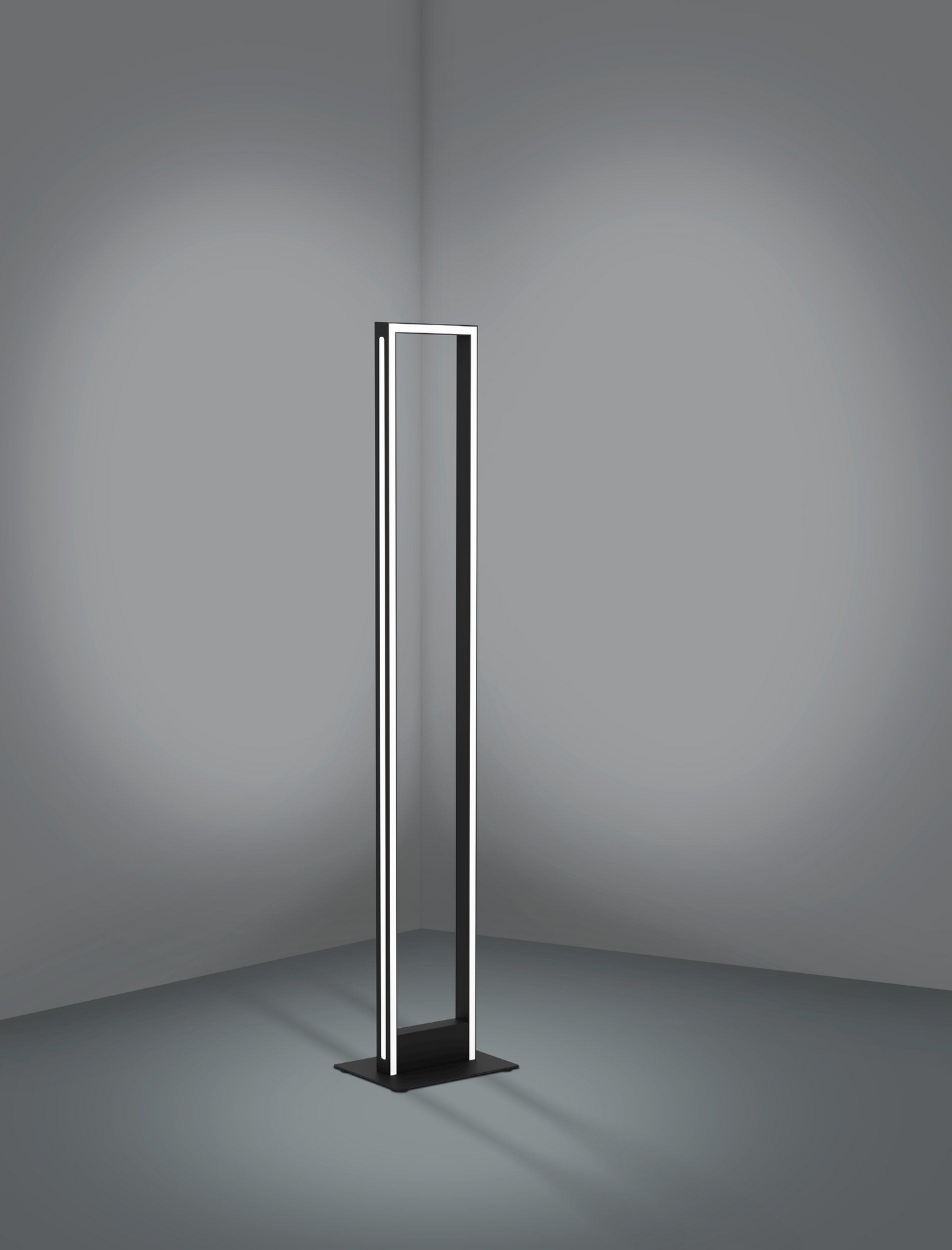 Lattiavalaisin EGLO connect.z Salvilanas-Z led 33W 20x3,5cm musta/valkoinen