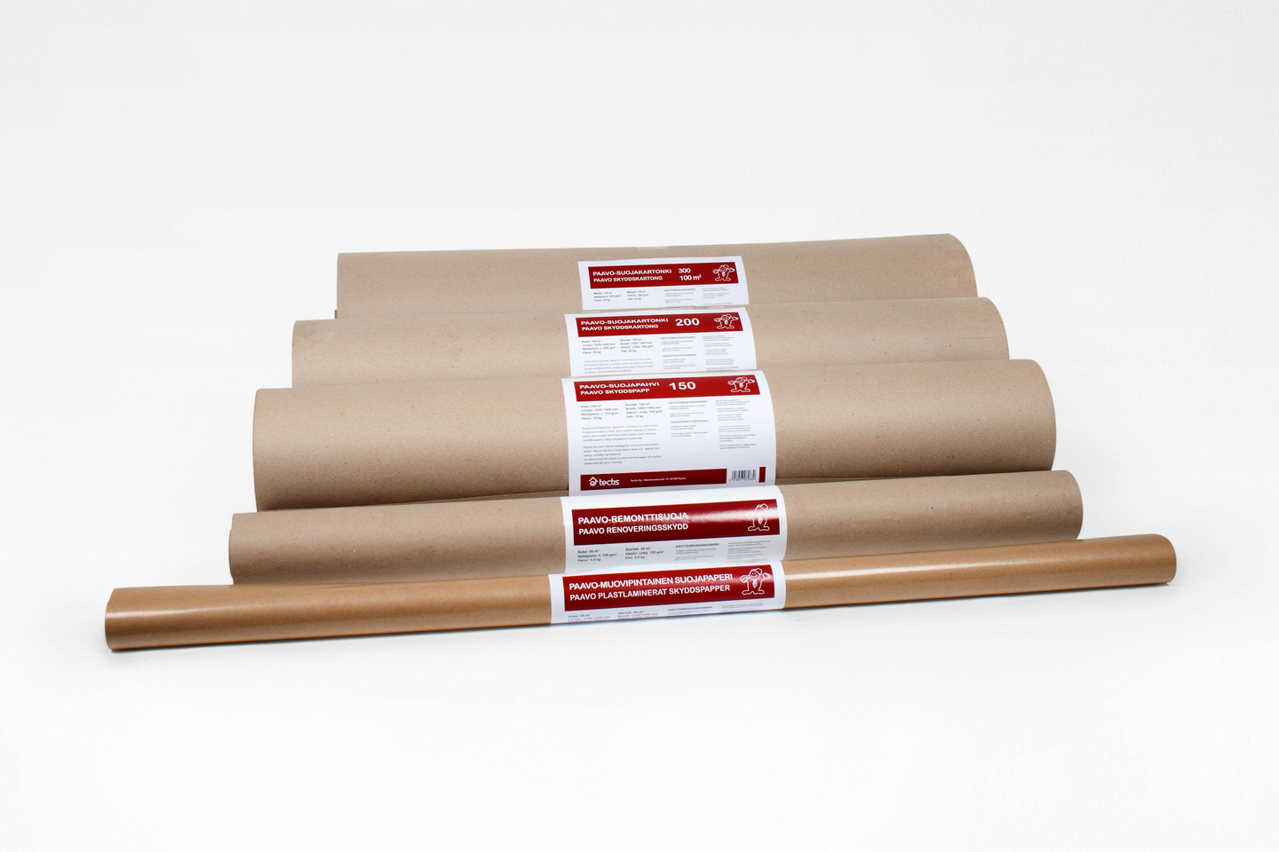 Suojakartonki Paavo 200g/m² 100m²