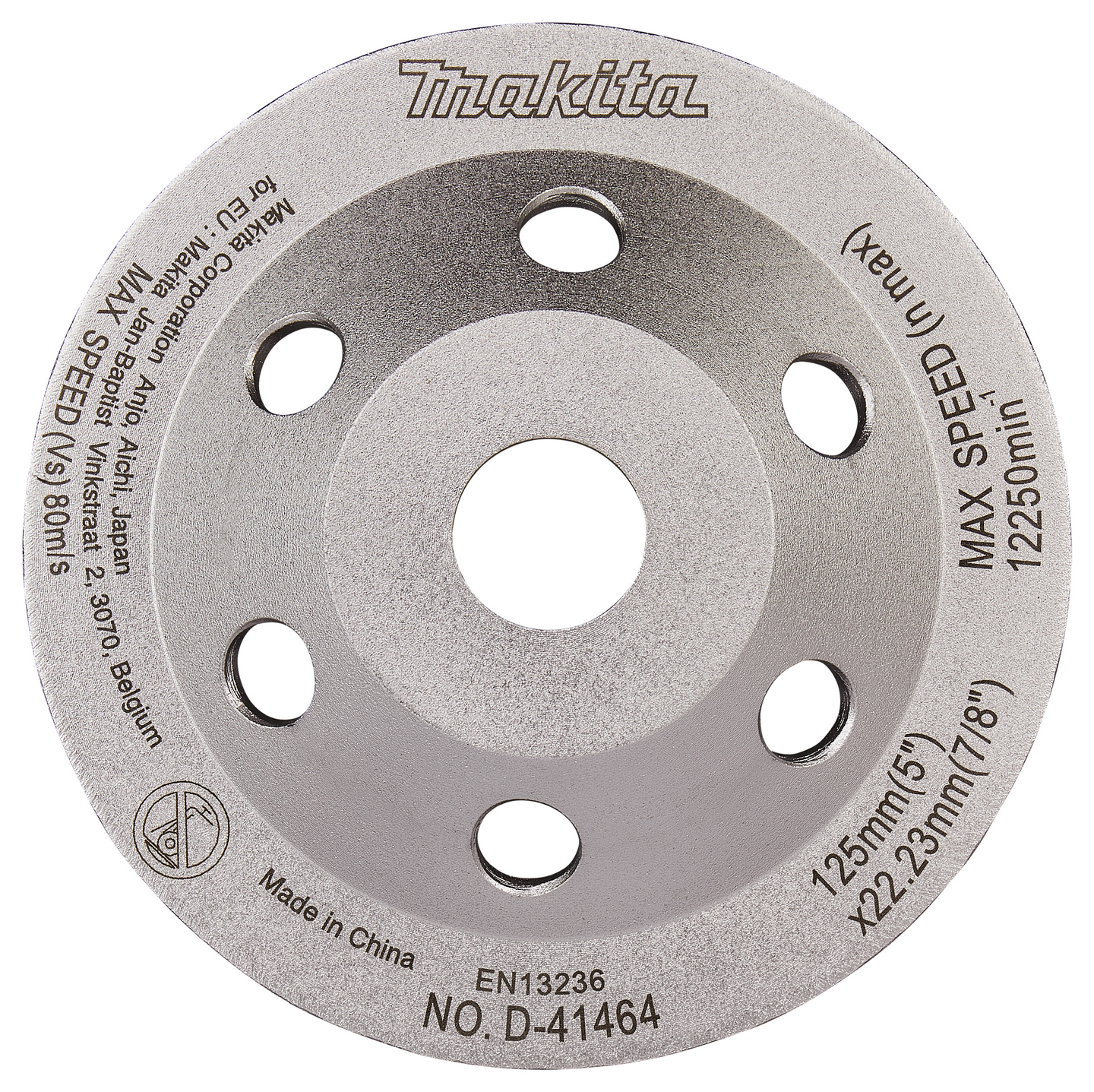 Timanttikuppilaikka Makita 125x22,23mm