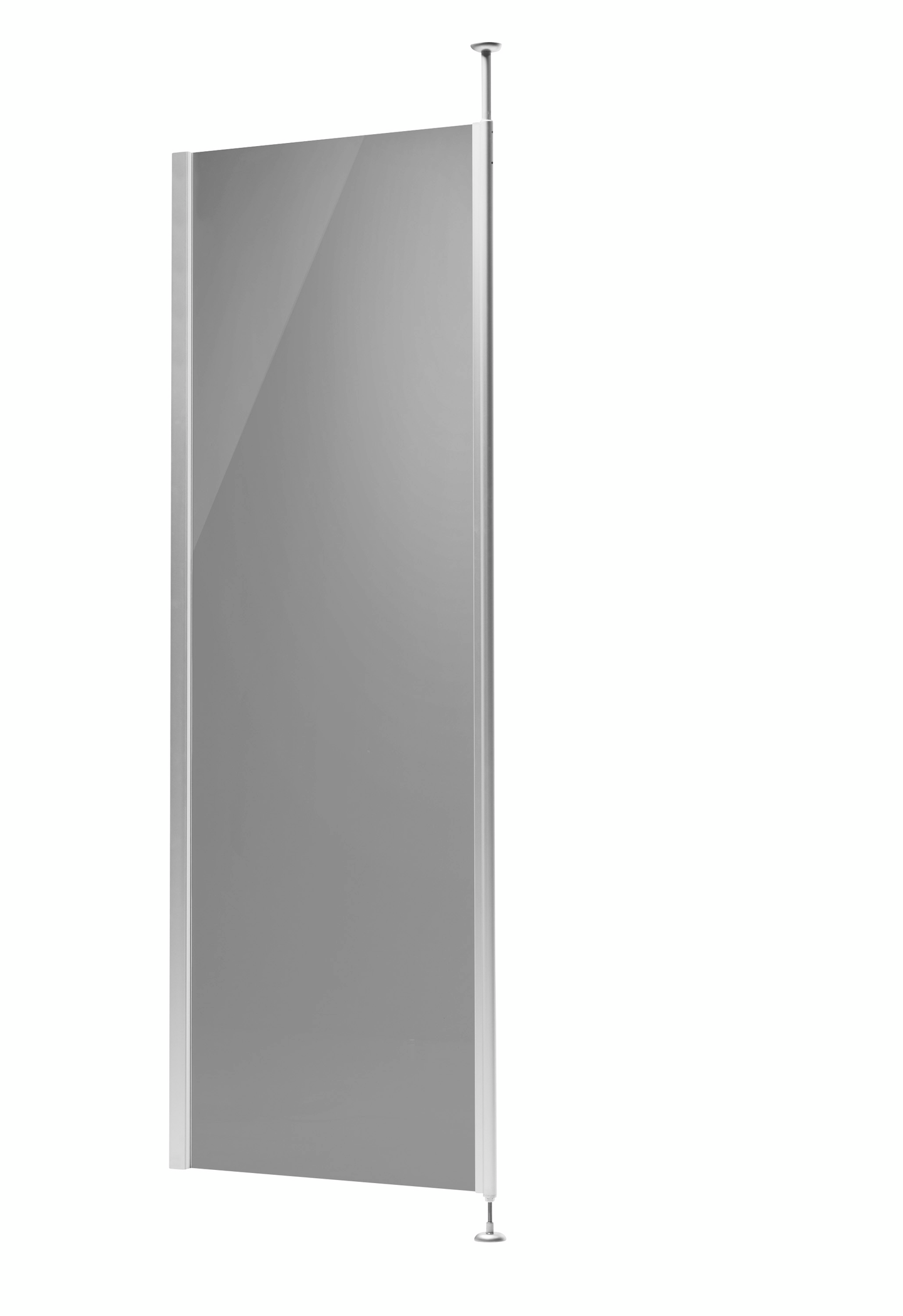 Suihkuseinä Tammiholma kiinteä POLE40GR 40x190cm savu lasi