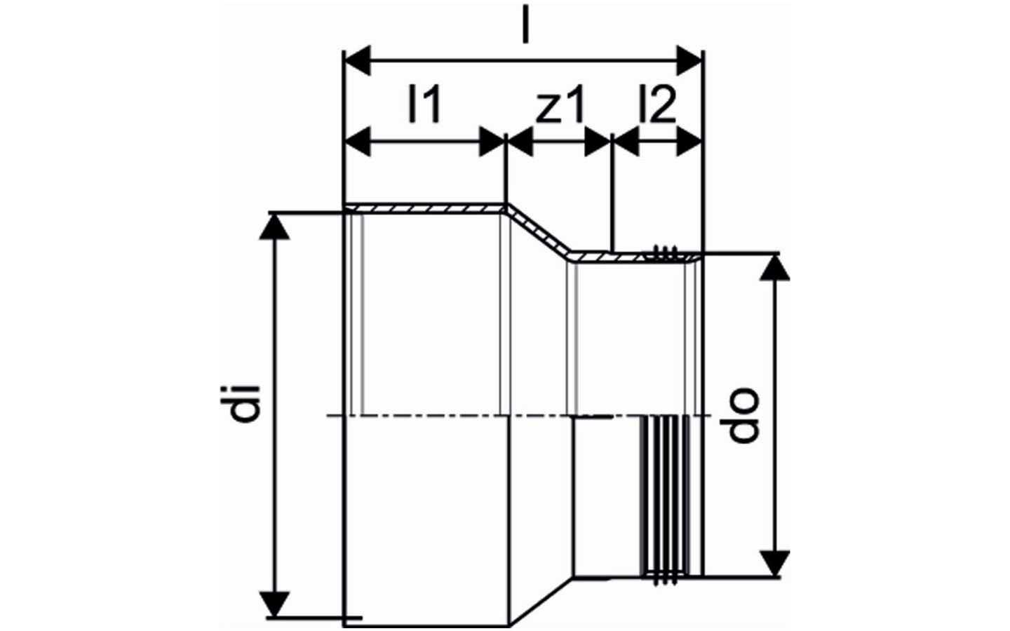 Muuntoliitin Uponor 160/125