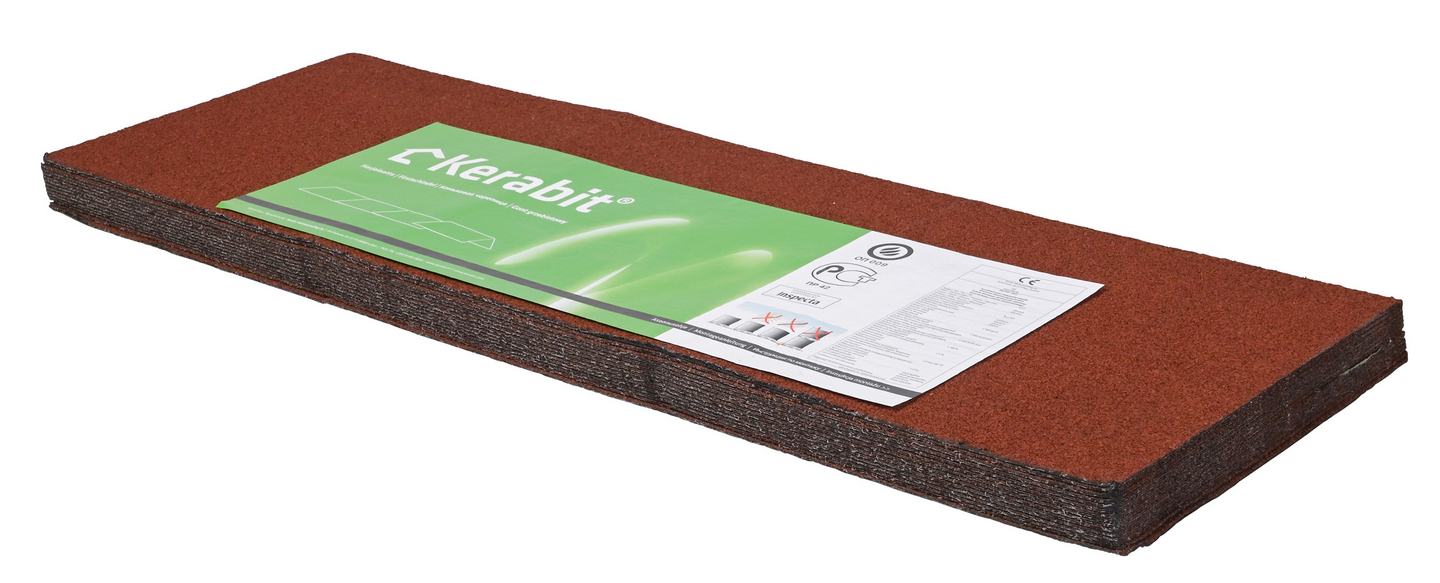 Harjalaatta Kerabit punainen 0,33x0,33m 11,25m 45kpl/pkt