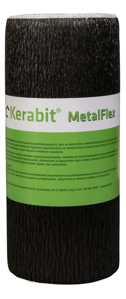 Tiivistysnauha Kerabit MetalFlex harmaa 300mmx5m