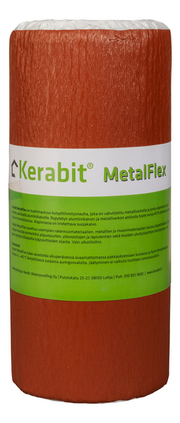 Tiivistysnauha Kerabit MetalFlex harmaa 300mmx5m