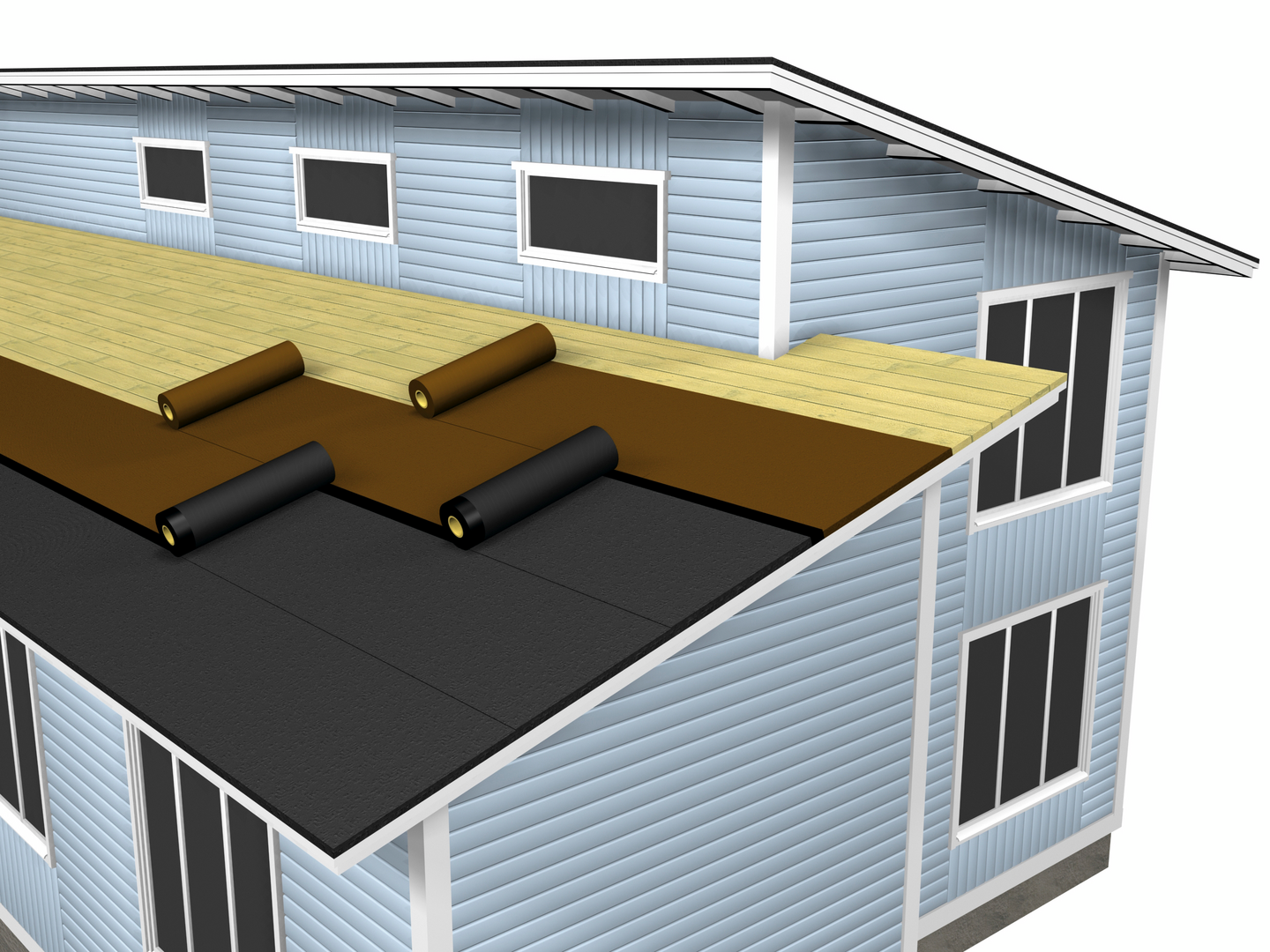 Pintakermi Kerabit 5100 T 1x8m hitsattava