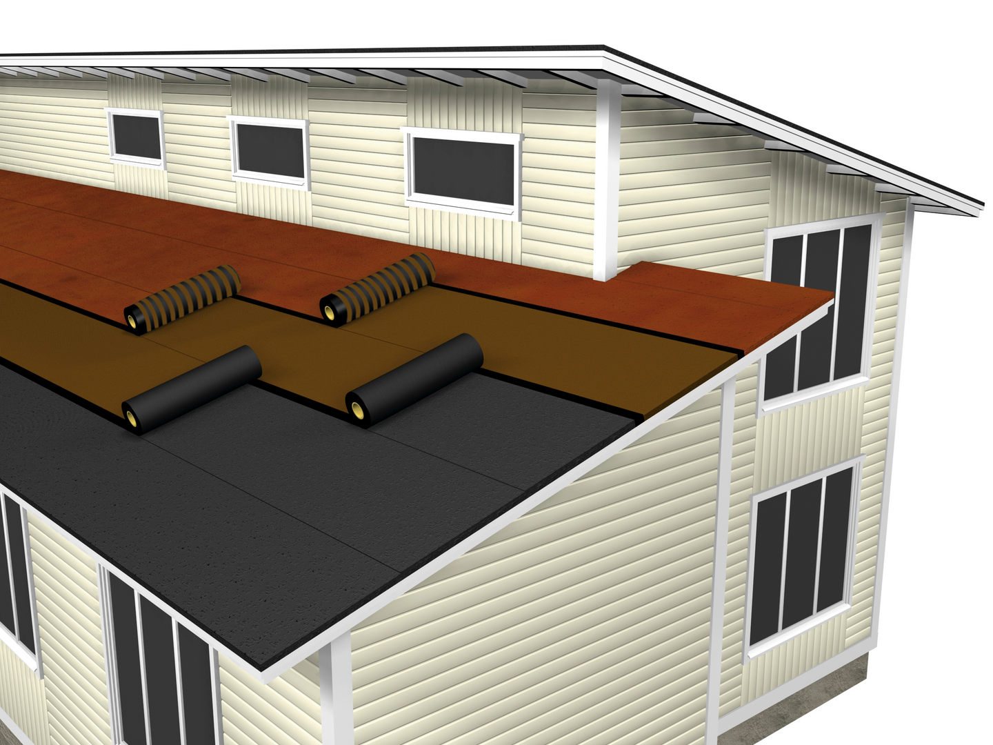 Pintakermi Kerabit 5100 T 1x8m hitsattava