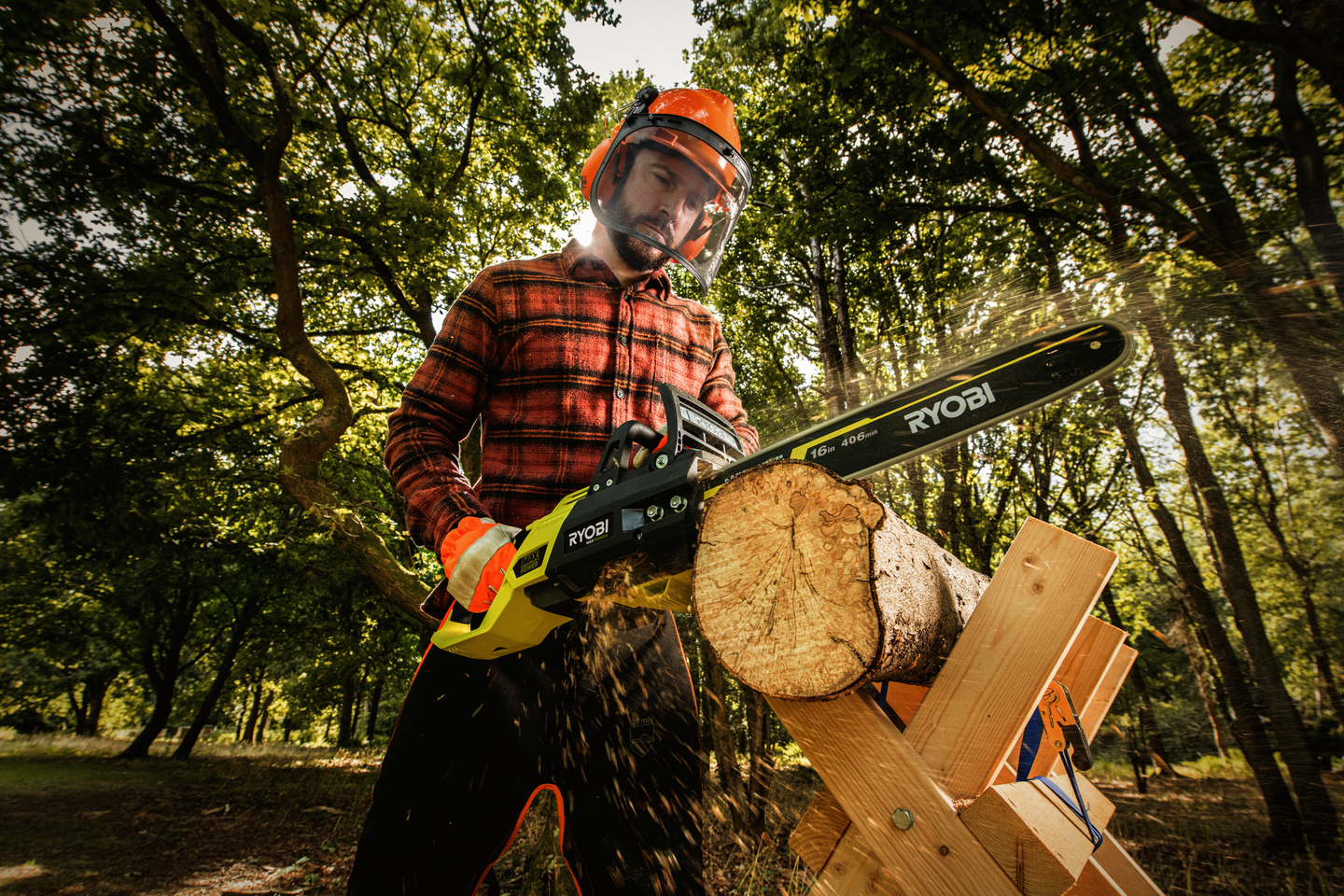 Akkuketjusaha Ryobi RY36CSX40B-160 36V Max Power 1x6,0Ah