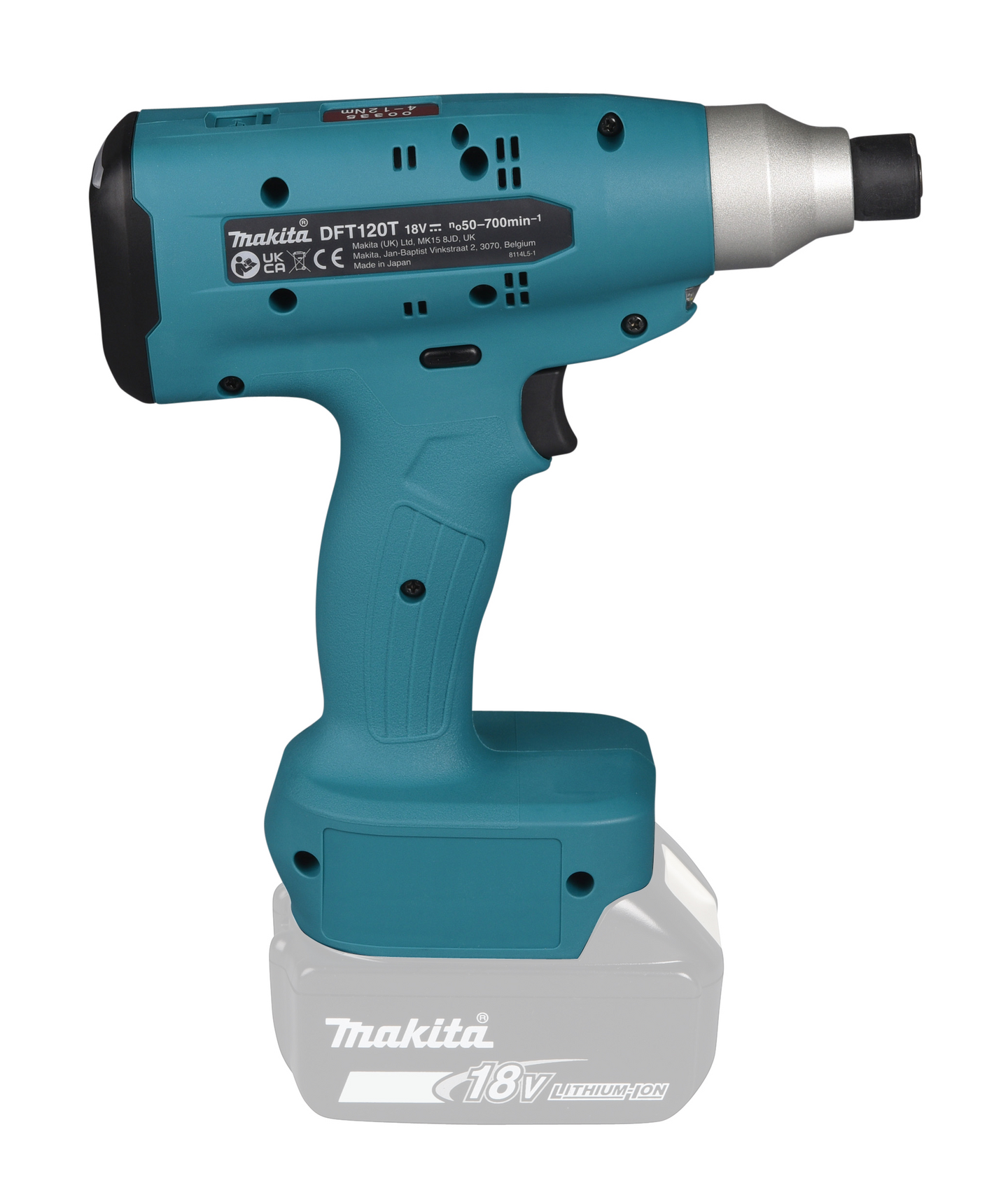 Ruuvinväännin Makita DFT120TMZ 18V LXT runko