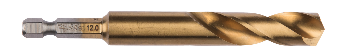 Metalliporanterä Makita 12,0x102mm HSS-TiN 1/4 kuusiokantakiinnitys