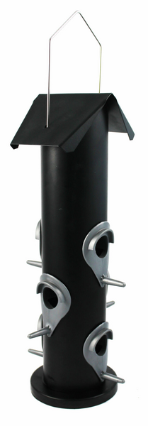 Siementensyöttölaite linnuille musta