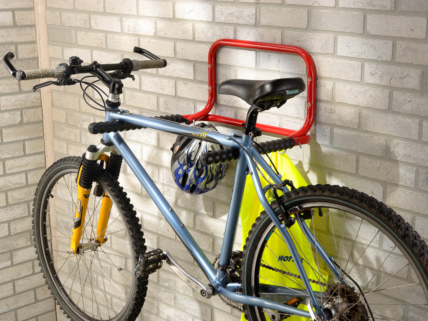 Polkupyöräteline Pisla taittomalli teräs/maalattu